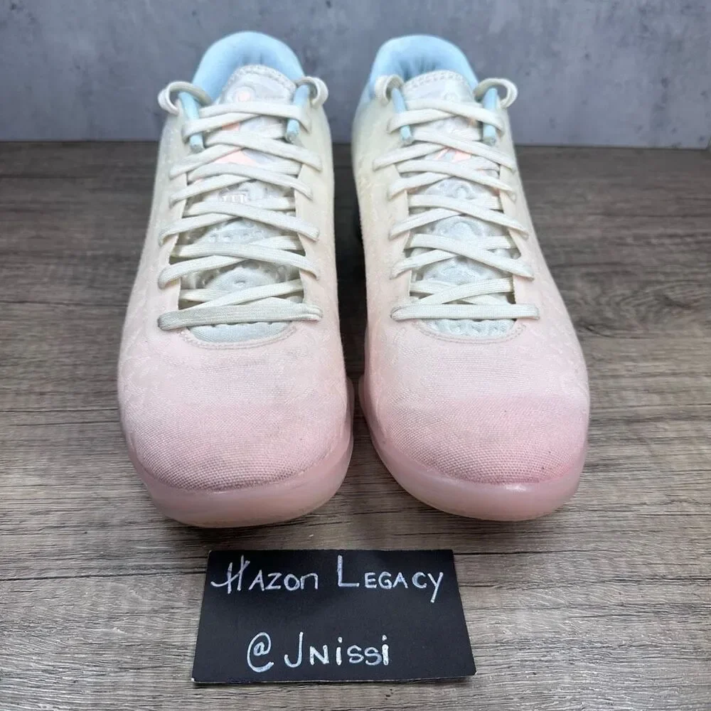Nike Jordan~Men’s~ Zion 3 Pink/Blue/‎ Ivory Basketball Shoes~Size 9.5